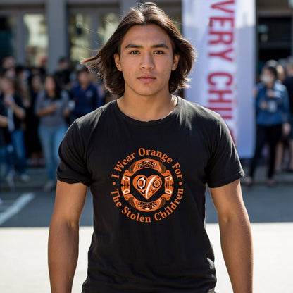 Every Child Matters Indigenous Heart & Symbol Design Unisex T-Shirt/Hoodie/Sweatshirt