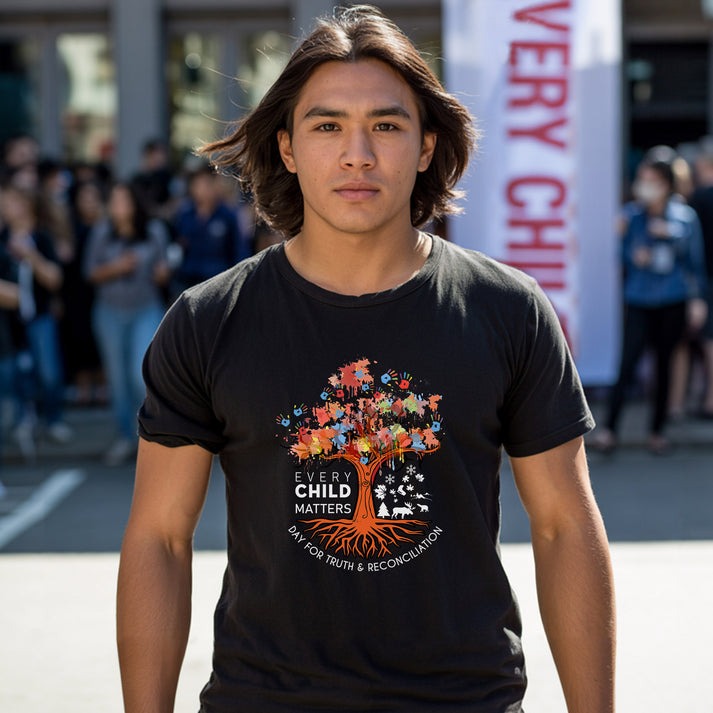 Every Child Matters Tree Of Life, Handprints Of Hope, And Healing Unisex T-Shirt/Hoodie/Sweatshirt