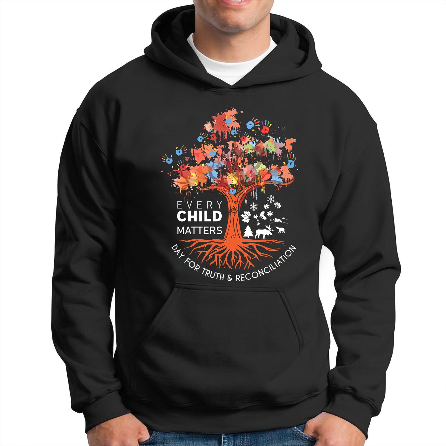 Every Child Matters Tree Of Life, Handprints Of Hope, And Healing Unisex T-Shirt/Hoodie/Sweatshirt
