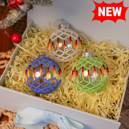 [New Edition] Spirit Beaded Handmade Ornament – Native Inspired Holiday Decor Gift