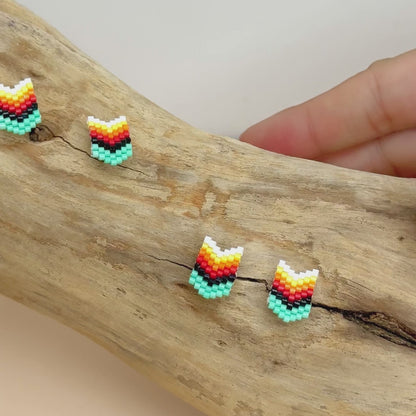Native Style Miyuki Beaded Handmade Earrings for Women